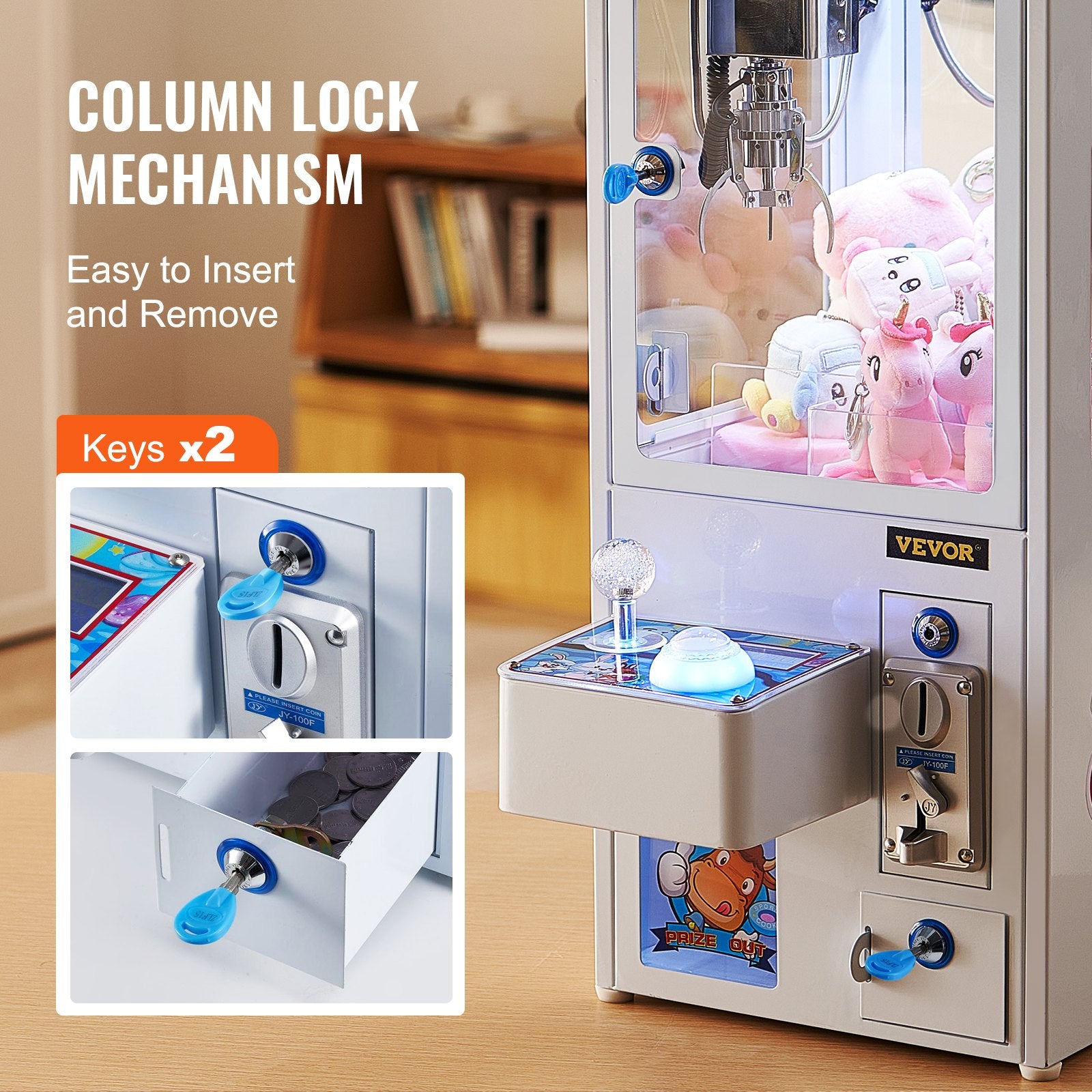 Claw Crane Machine Mini Candy Prize Grabber Catcher Arcade Game Toys